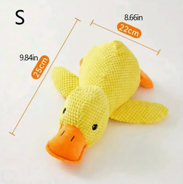 Soft Chew Resistant Plush Duck Dog Toy