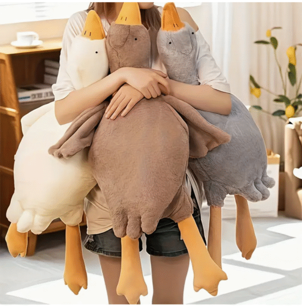 Durable Polyester Soft Plush Duck Dog Toy