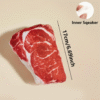 Squeaky Steak Shaped Dog Toy