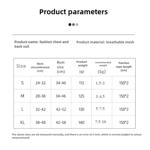 cn-11134207-7ras8-mb3xs456yswx3f Reflective Breathable Pet Chest Strap