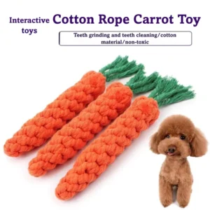 Bite Resistant Knots Carrot Cotton Cords