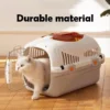 Large Portable Pet Carrier with Sunroof