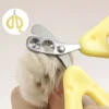 Cheese Shape Anti Bleeding Pet Nail Clippers