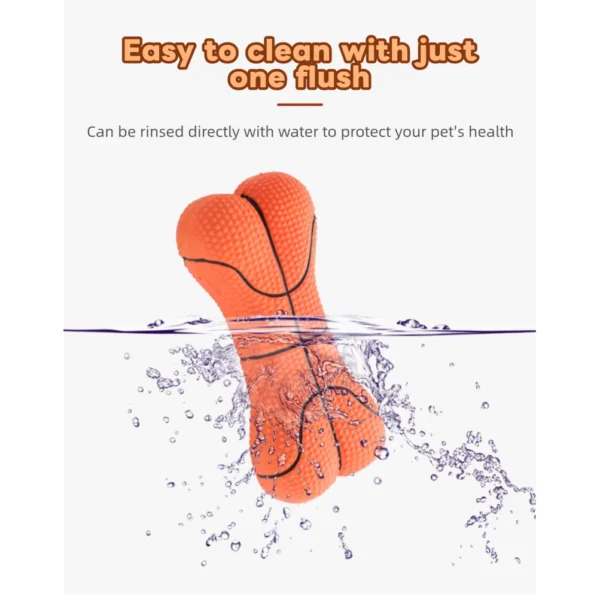 Pet Latex Basketball Football Bone Toy