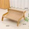 Cat Scratching Board Recliner Wear Resistant Sofa