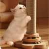 4 in 1 Cat Scratcher Board Pad with Track Balls Toys