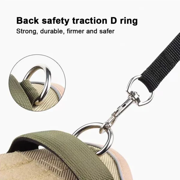 Big Dog Vest Style Chest Reflective Strap