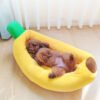 Banana Shape Washable Puppy Bed