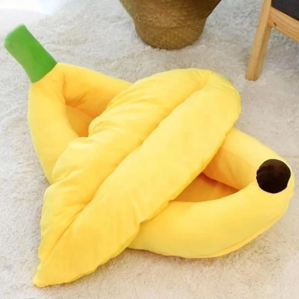 Banana Shape Washable Puppy Bed