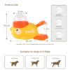 sg-11134201-824ie-mdwxbqef4iyua2 Duck Design Pet Automatic Feeder Toys