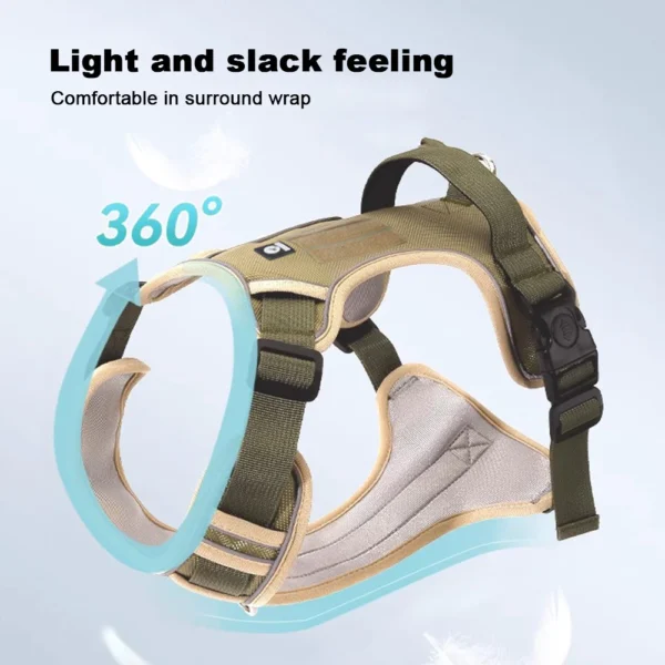 Big Dog Vest Style Chest Reflective Strap